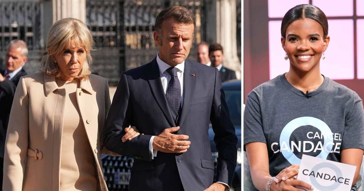Emmanuel Macron sues Candace Owens over 'vile' claims that his wife Brigitte is a man