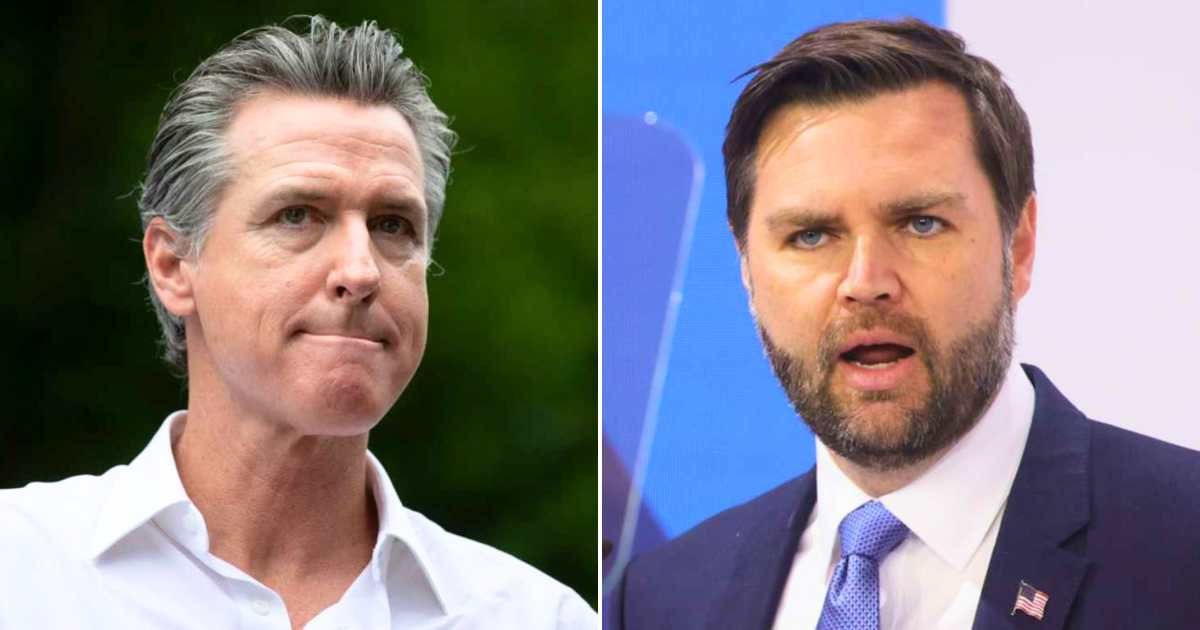 Gavin Newsom trolled as he claps back at JD Vance with gerrymandering map: 'You'll never be president'