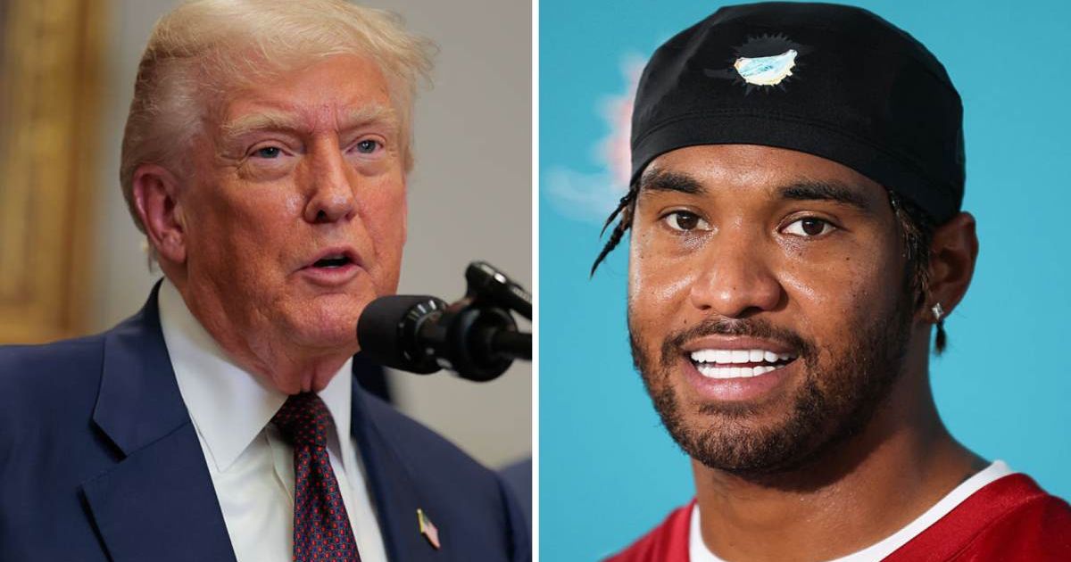 Trump trolled for mispronouncing Tua Tagovailoa’s name during WH speech: 'Just a massive vowel movement'
