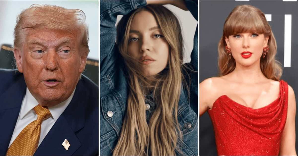 Trump flubs 'Republican' Sydney Sweeney’s name as he pits her against 'woke' Taylor Swift