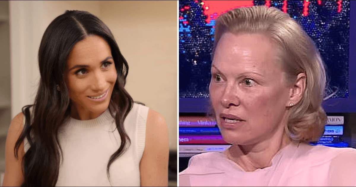 Pamela Anderson reveals 'on a scale of 1 to 10' how much Meghan Markle ripped off her cookery show