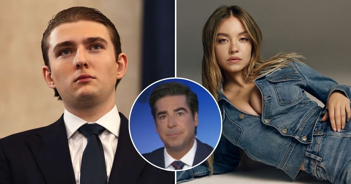 Jesse Watters jokes Barron Trump will marry Sydney Sweeney and start ‘greatest political dynasty’