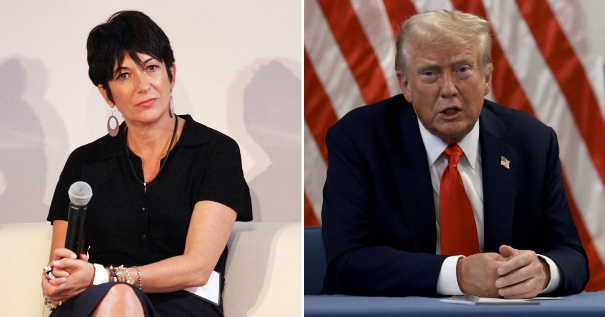 Ghislaine Maxwell told DOJ Trump never displayed any inappropriate behavior in her presence, say sources