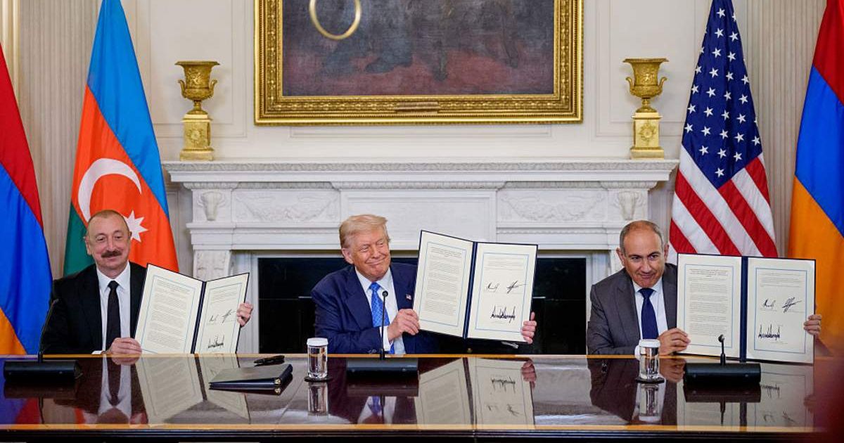 MAGA rejoices as 20-mile 'Trump Bridge' to be built near Russia after Armenia-Azerbaijan peace deal