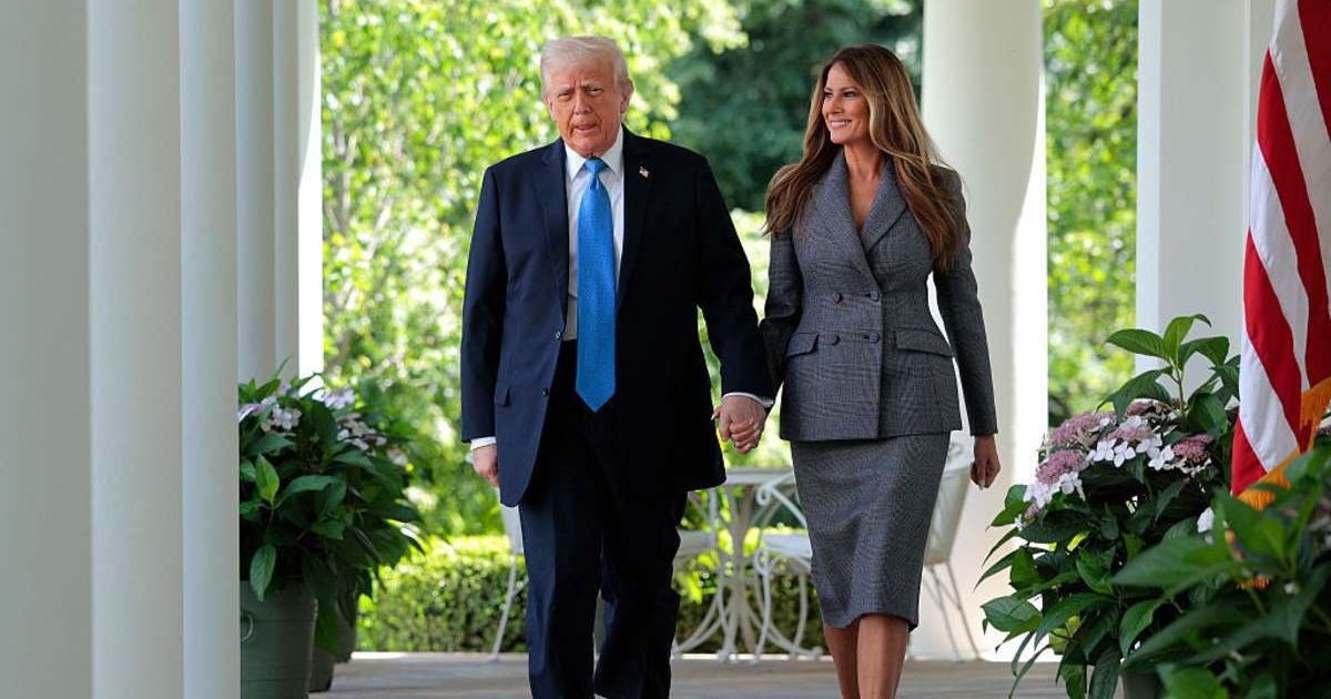 Melania Trump celebrates 200 days since return to White House as first lady