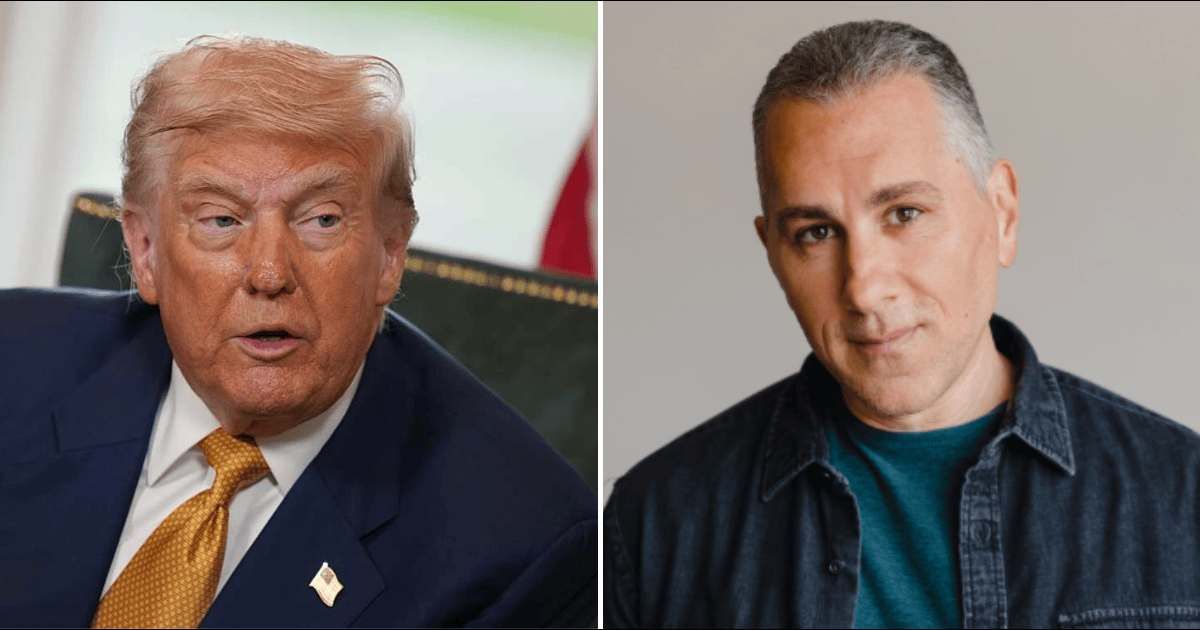 John Pavlovitz hit out at Donald Trump and his supporters in a fiery Substack post on August 2 (Getty Images, johnpavlovitz/Substack)