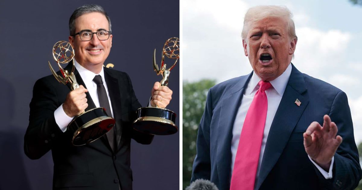 John Oliver says Trump’s return has revived his immigrant anxiety despite gaining US citizenship in 2019