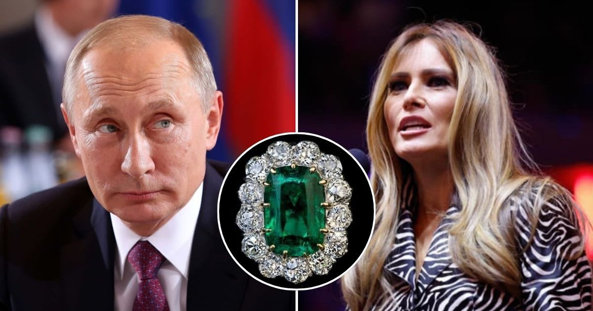 Fact Check: Will Putin gift Melania Trump Romanov-era emerald ring set with diamonds at summit?