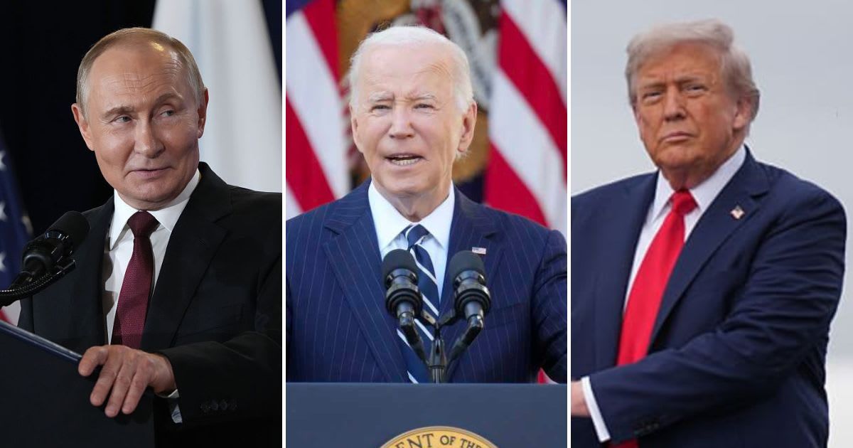Putin mocks Biden saying Russia-Ukraine war would have never happened if Trump were president