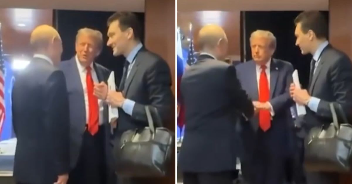 Trump fawns over Putin in behind-the-scenes video from Alaska summit, Internet says 'we need peace'