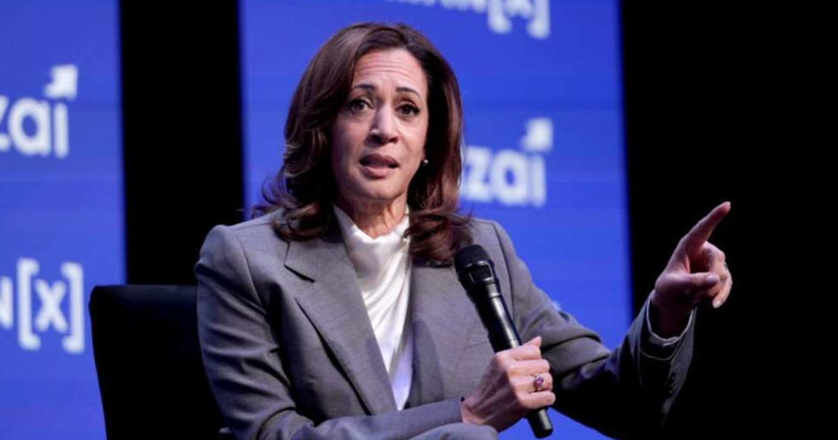 Kamala Harris accused of being 'intoxicated' again as she rails against Texas GOP's redistricting efforts