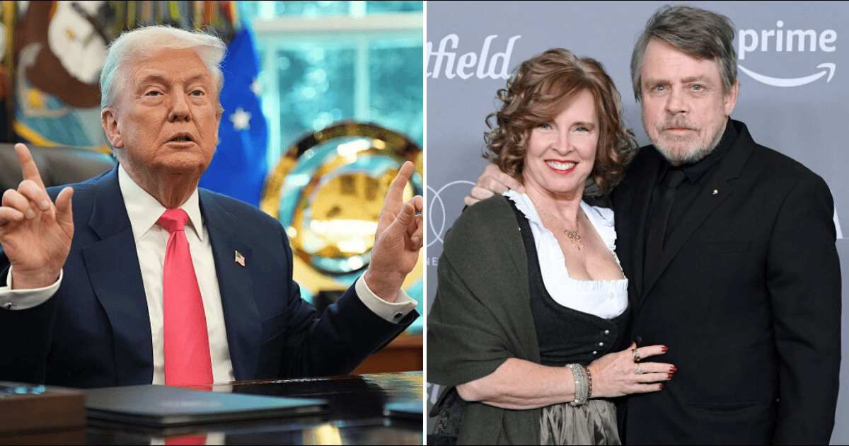 Mark Hamill reveals wife's response as he asked her to choose Ireland or London after Trump's reelection