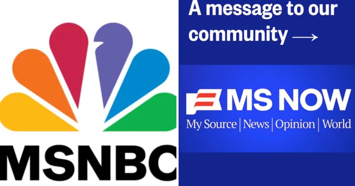 MSNBC brutally trolled after network announces MS NOW rebrand: 'Must Shutdown No One Watching'