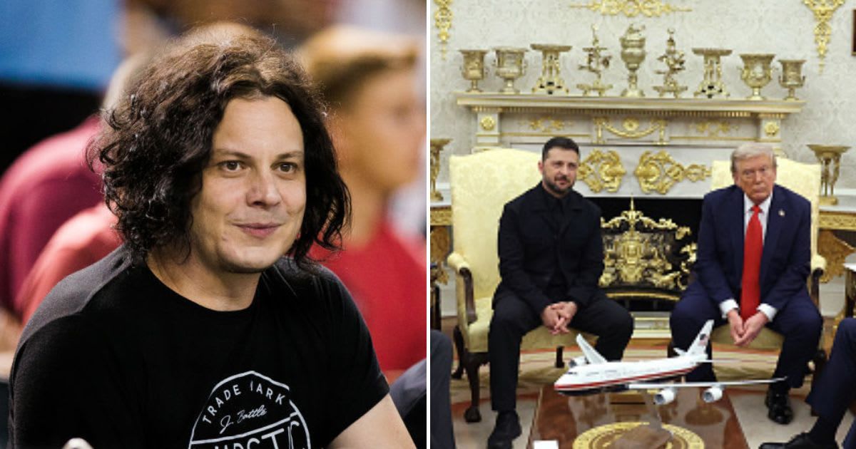 Jack White roasts Trump's WH 'gold-leafed' decor, compares it to a wrestler's 'gaudy' dressing room