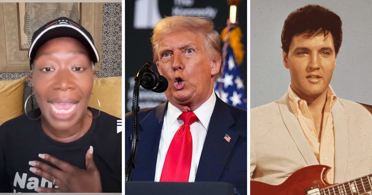 Outrage as Joy Reid calls Trump and Elvis Presley ‘mediocre White men’ who steal culture from other races