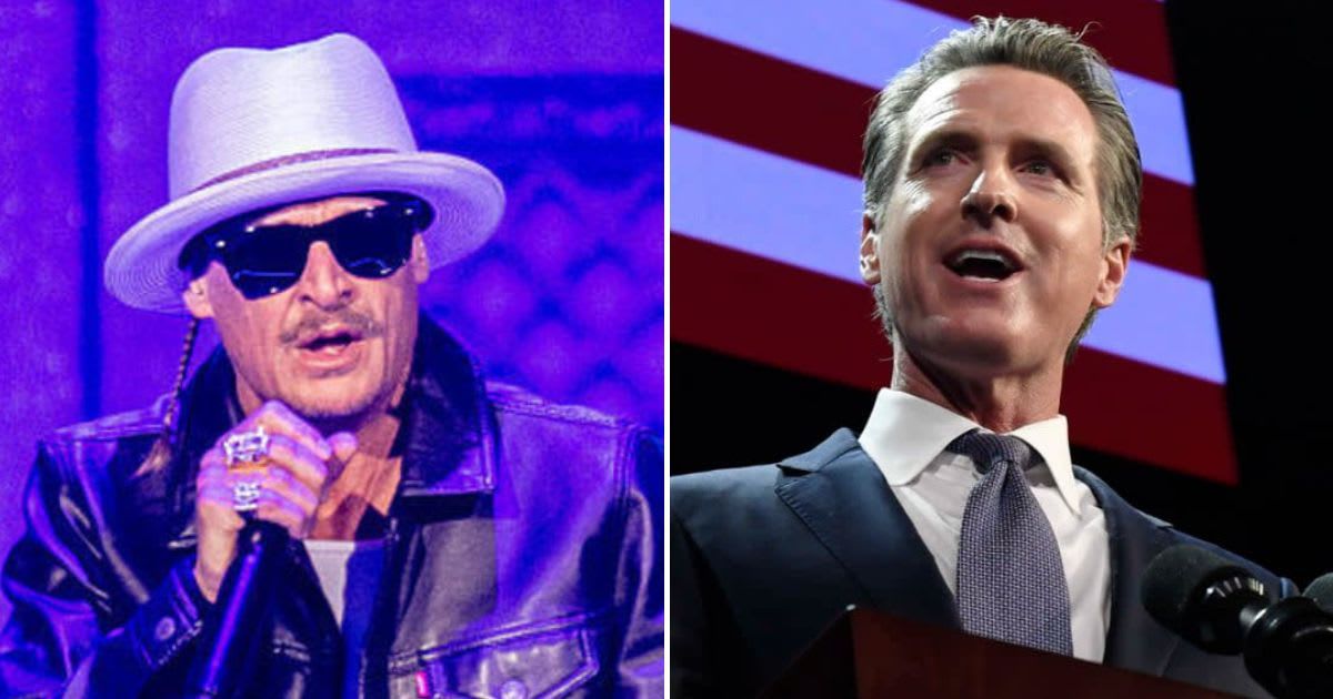 Kid Rock grills Gavin Newsom over X post claiming he endorsed California governor