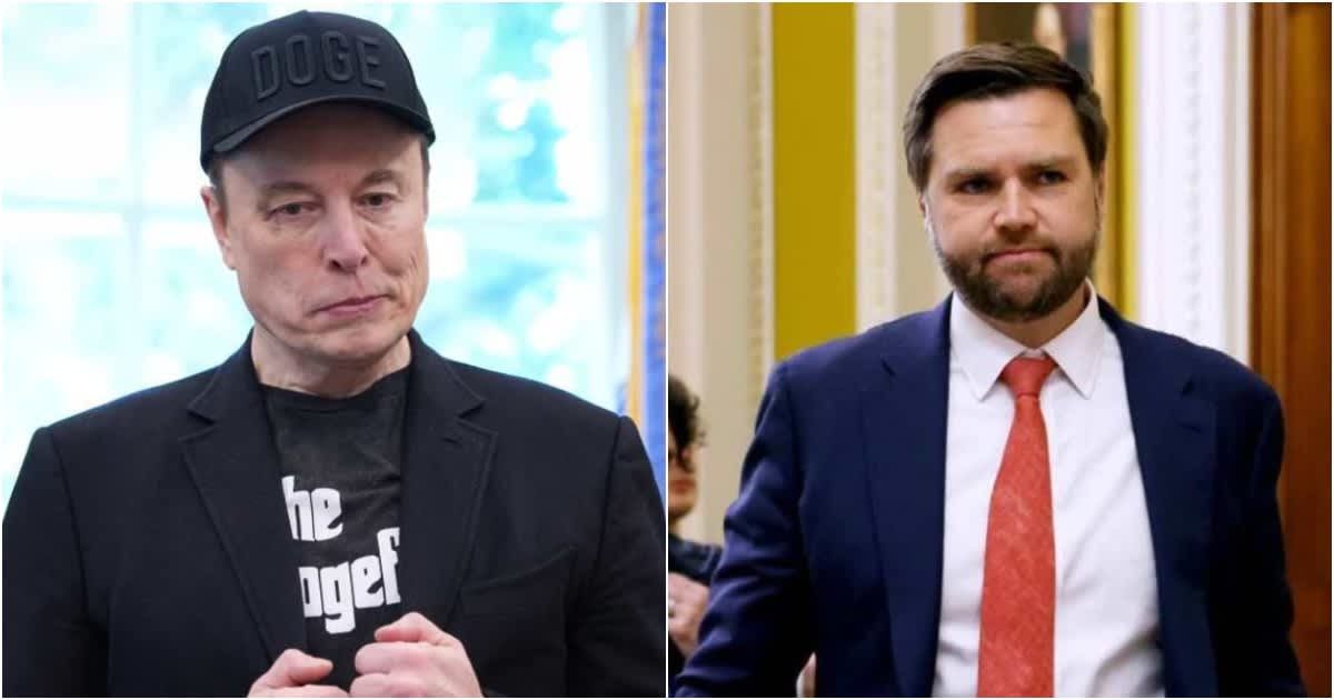 Elon Musk focuses on backing JD Vance as Trump’s successor after he makes U-turn on third-party plan