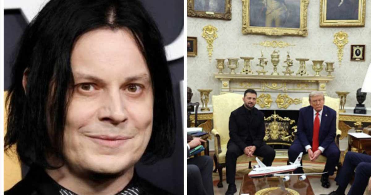 White House lashes out at Jack White after rocker slams Trump’s Oval Office as ‘vulgar and gaudy’