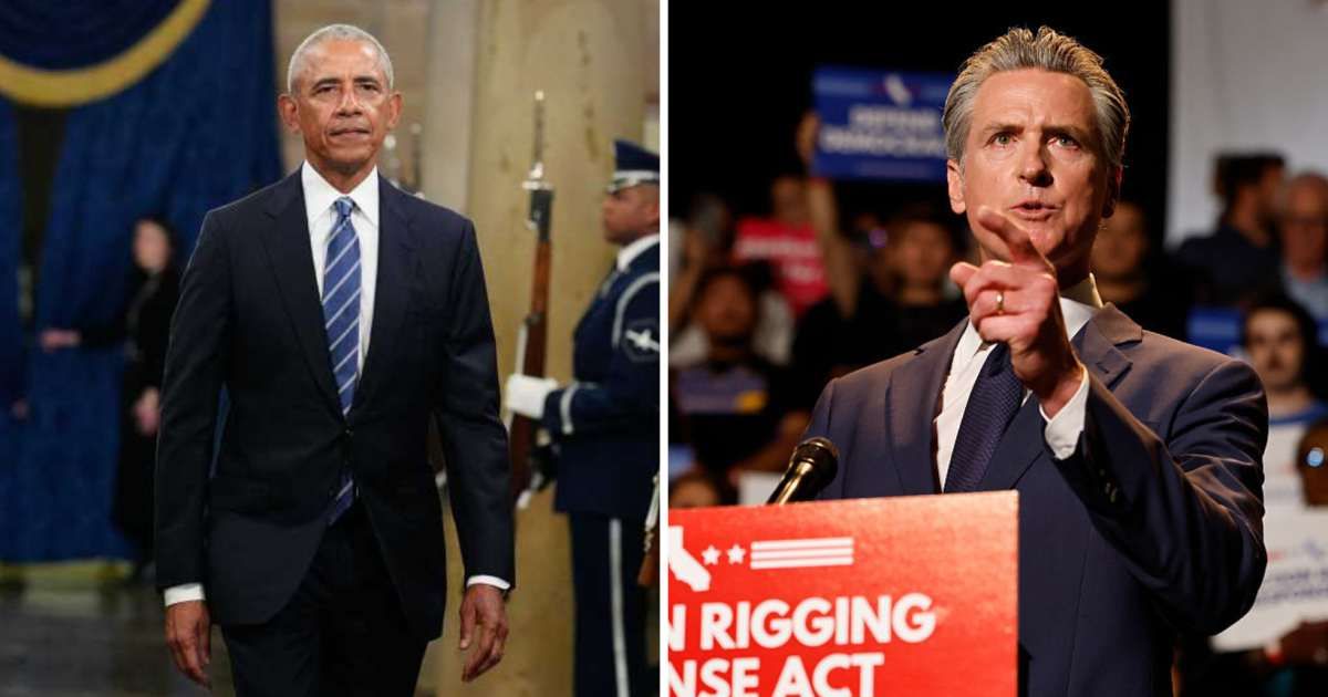 Obama backs Gavin Newsom’s ‘responsible’ California redistricting plan as Texas GOP advances new maps