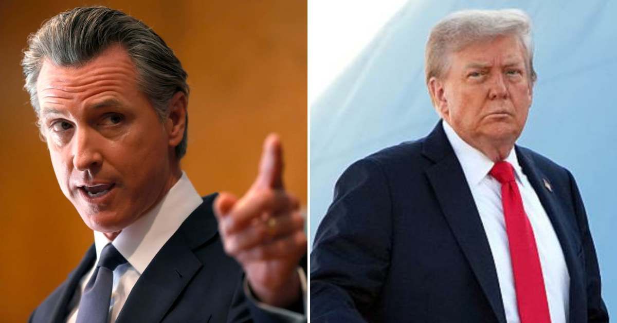Gavin Newsom threatens to punch Trump, Republicans ‘in the mouth’ as he copies Biden’s style
