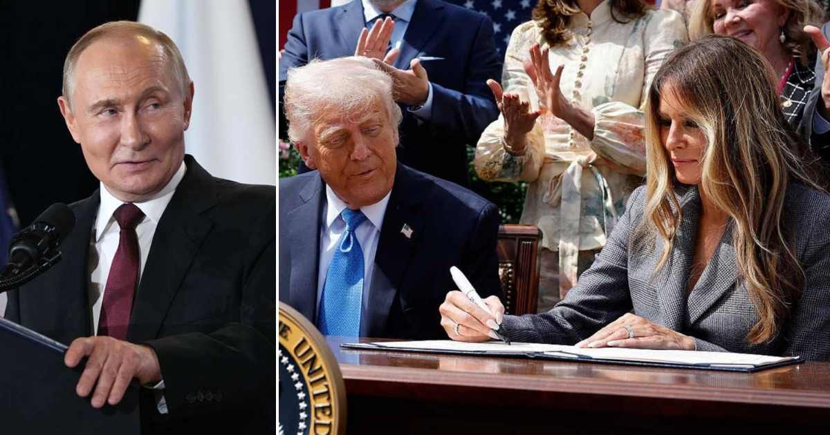 Melania Trump’s signature on peace letter to Putin sends Internet into tailspin with conspiracy theories