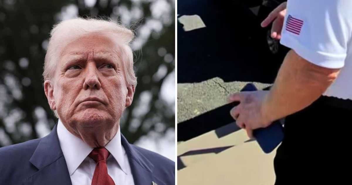 Trump spotted with a new bruise on his left hand as questions about health intensify