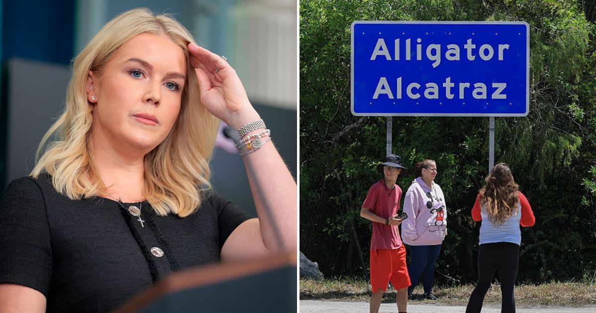 Karoline Leavitt says Trump admin isn't 'backing down' on 'Alligator Alcatraz' after judge orders closure