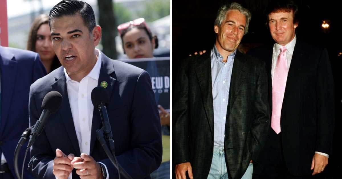 Rep Robert Garcia says Epstein estate to provide birthday book with Trump's alleged raunchy greeting