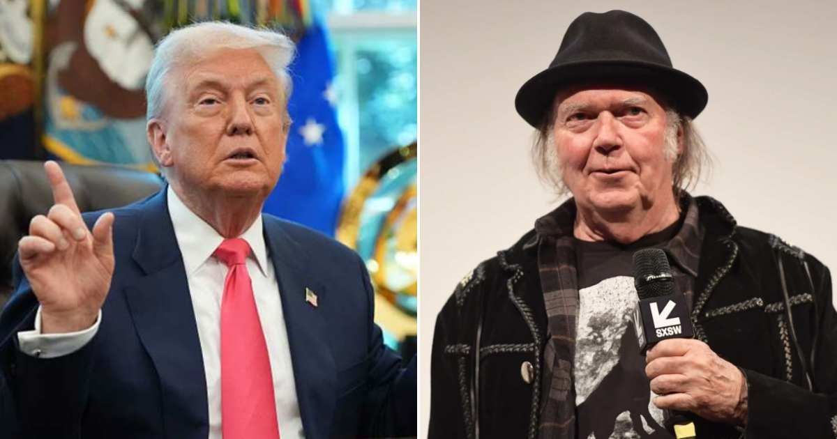 White House blasts Neil Young’s ‘cringe’ song slamming Trump’s DC crime crackdown