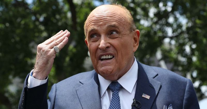 Rudy Giuliani seriously injured in New Hampshire car crash after assisting domestic violence victim