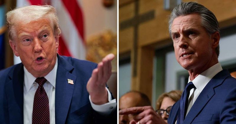 Newsom blasts Trump’s holiday rant, but Internet points out governor’s date blunder