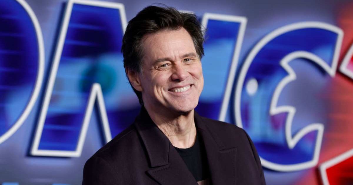 A YouTube video featured audio of Jim Carrey condemning the 'world's deafening silence' over Gaza’s suffering during the Israel-Hamas war (Getty Images) 