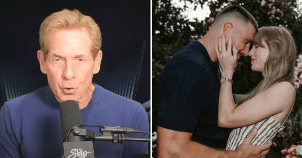 Skip Bayless claims Taylor Swift staged her engagement to Travis Kelce: 'She orchestrates all'