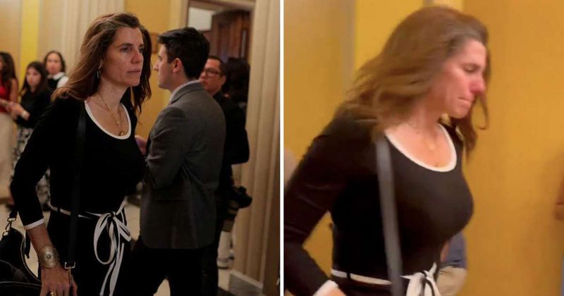 Nancy Mace spotted leaving meeting with Epstein victims in tears