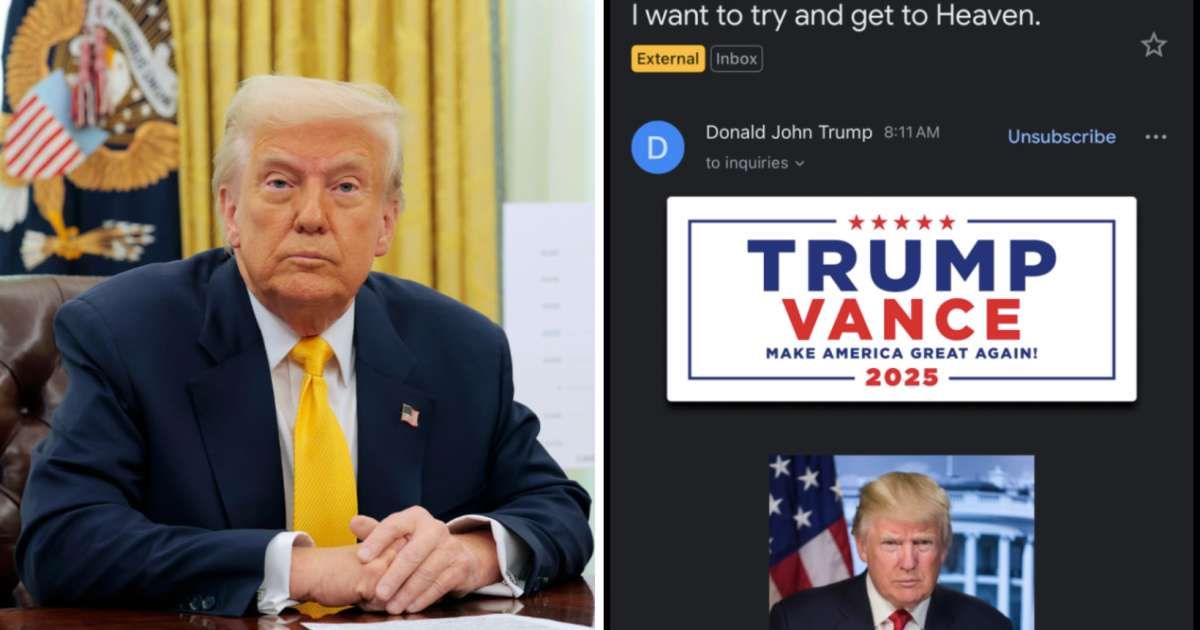 Fact Check: Did Trump mention ‘I want to get to heaven’ in his campaign fundraising email?