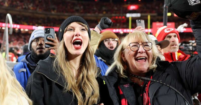 Donna Kelce accused of misogyny after crude Taylor Swift's ‘uterus is aching’ post is linked to her