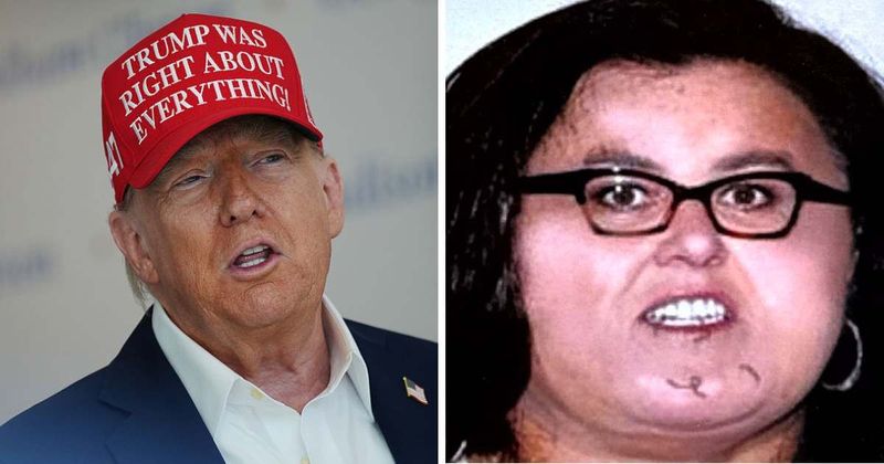 Trump threatens to revoke Rosie O’Donnell’s US citizenship again, mocks her with bloated pic of her face