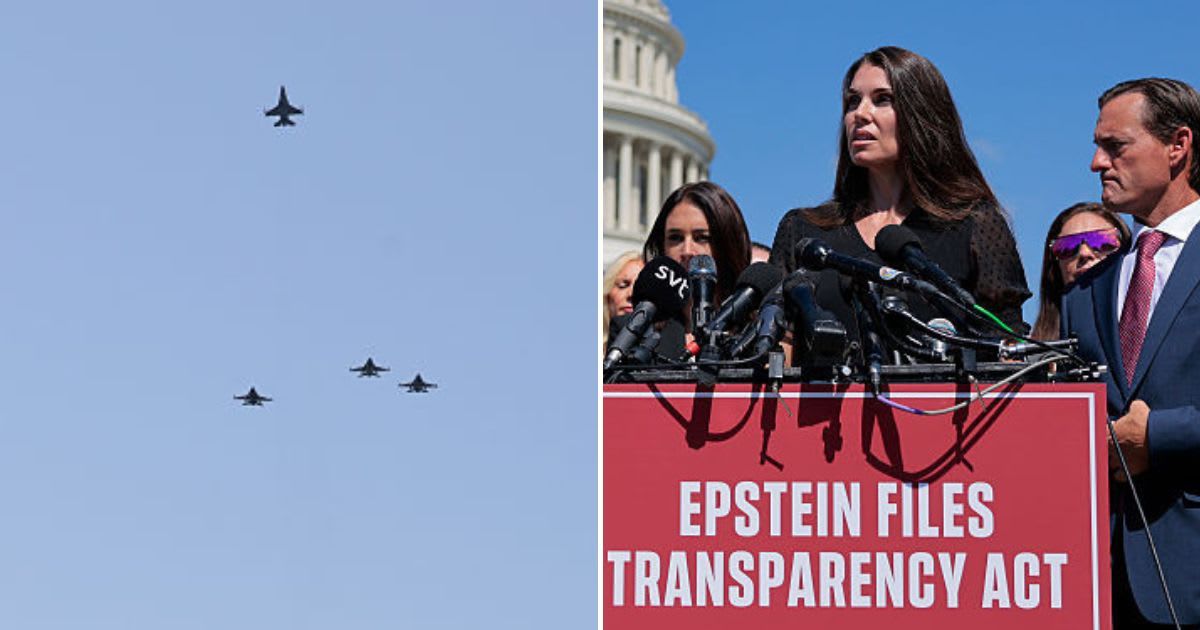 Fact Check: Did Trump order military flyover to 'silence' Epstein survivors during press conference?