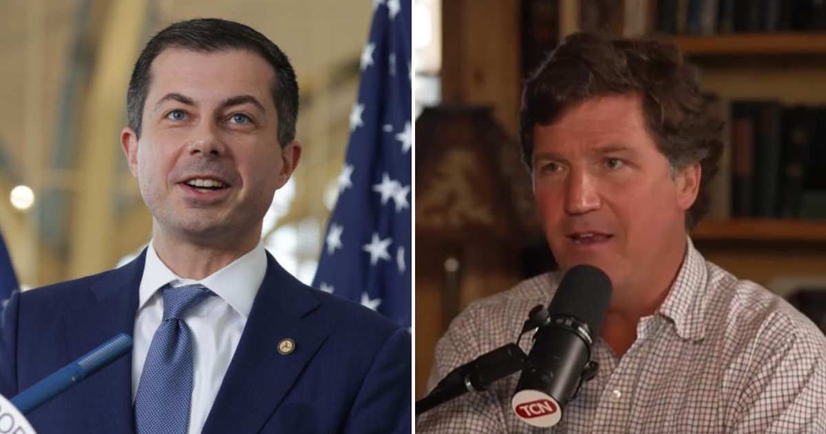 Tucker Carlson claims Pete Buttigieg is a 'fake gay guy' as he reveals plan to prove it