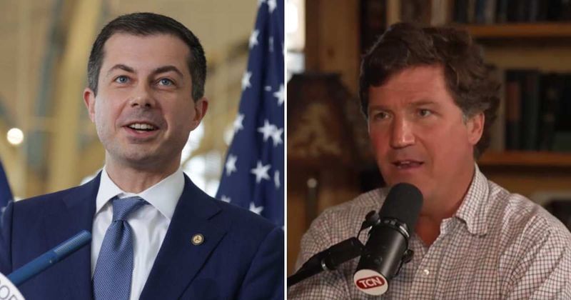 Tucker Carlson claims Pete Buttigieg is a 'fake gay guy' as he reveals plan to prove it