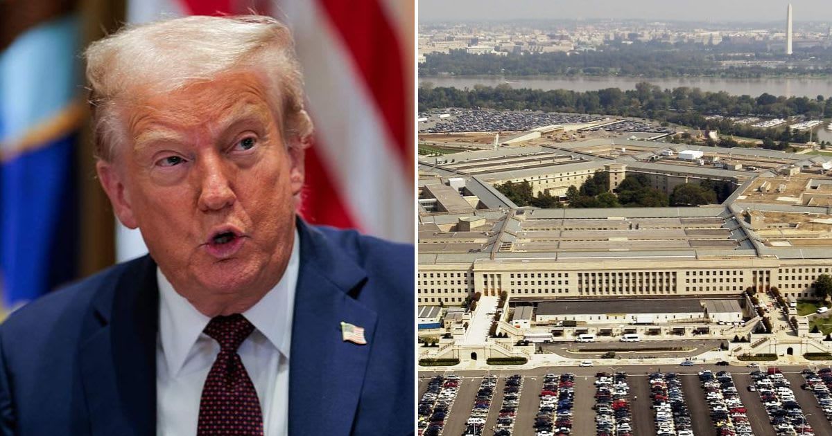 Real reason why Trump wants to rename Pentagon in controversial military move