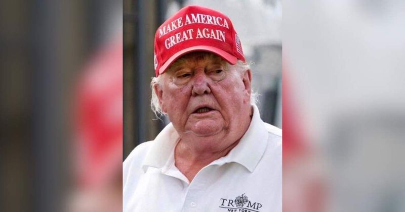 Fact Check: Is viral image of Donald Trump looking puffy and 'seriously ill' real?