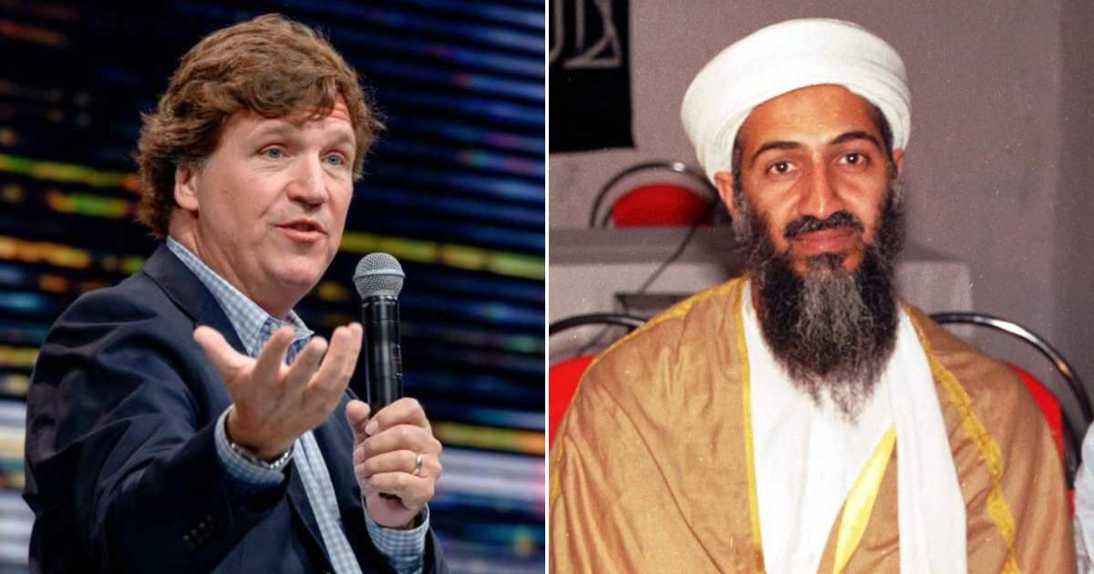 Tucker Carlson branded terrorist sympathizer for saying he'd offer condolences to Bin Laden’s family