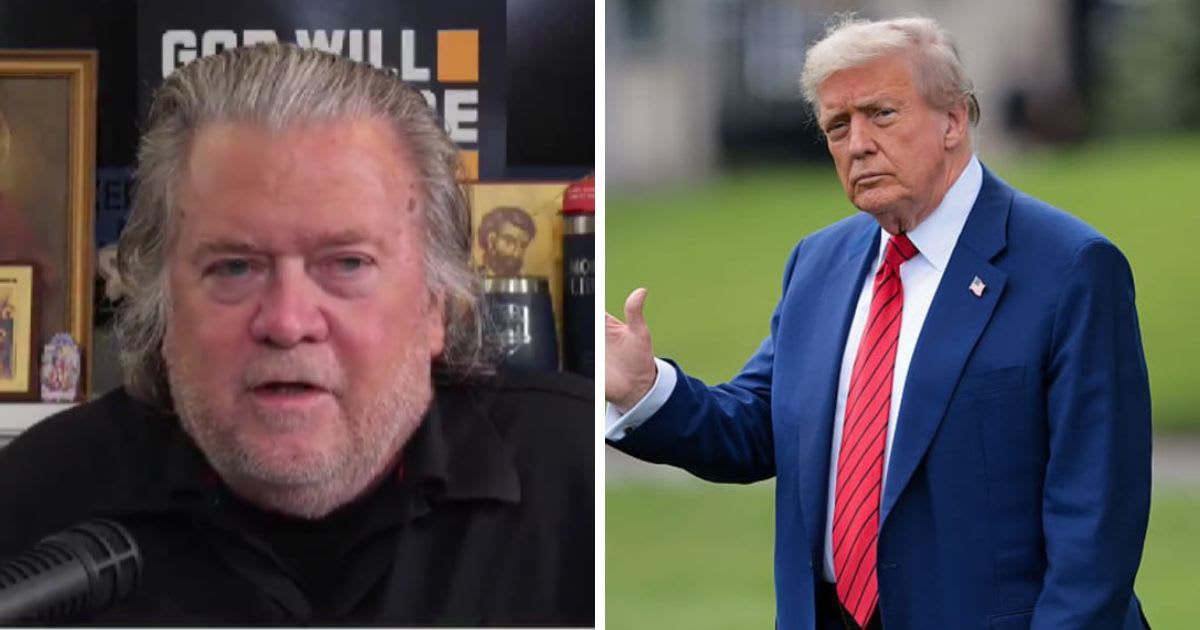Steve Bannon blasts Trump over White House dinner with 'demon' tech giants: 'That was not a good day'