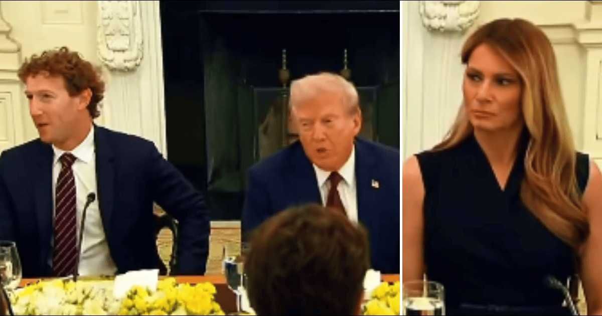 Melania Trump appears unhappy over Mark Zuckerberg's ‘rude’ behavior at White House dinner
