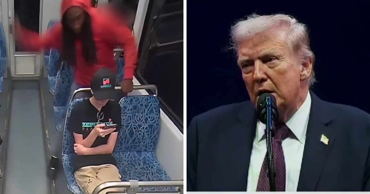 Trump condemns 'madman' behind Charlotte murder after watching attack video: 'They are evil people'
