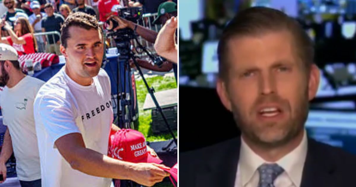 Eric Trump rages after Charlie Kirk’s shooting death: 'I'm sick and tired of seeing the bullets'
