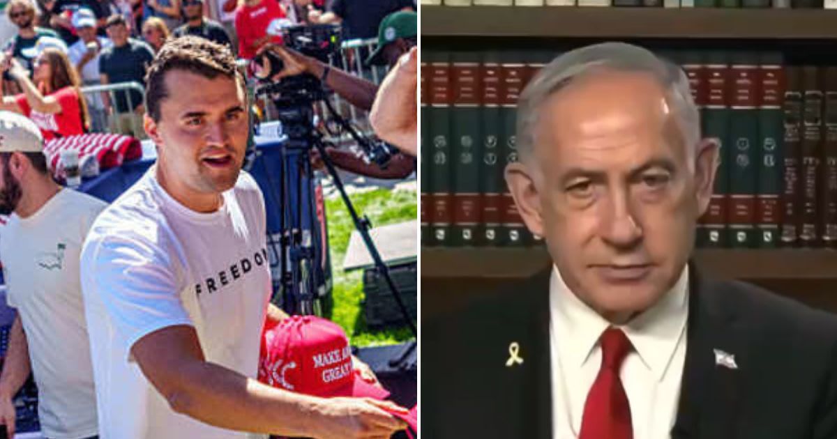 Newsmax host asks Netanyahu to respond to rumors Israel was behind Charlie Kirk's shooting