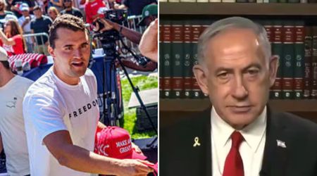 Newsmax host asks Netanyahu to respond to rumors Israel was behind Charlie Kirk's shooting