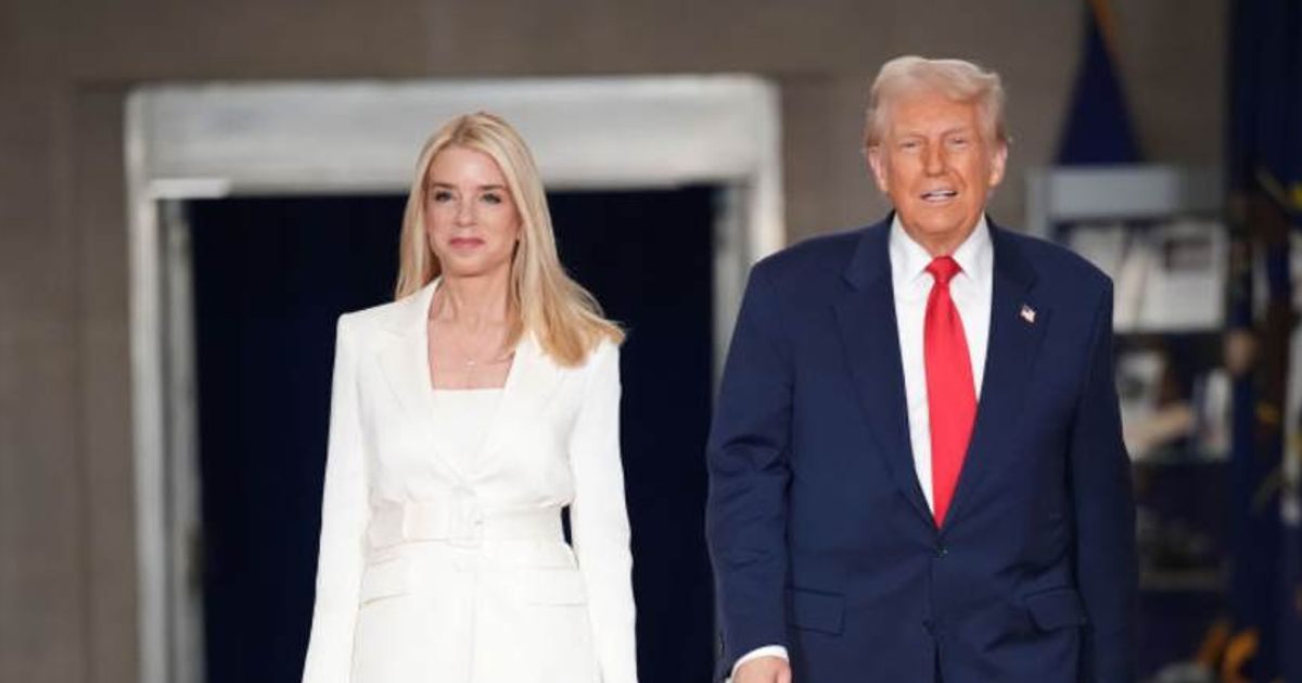 Pam Bondi claims 'none of us know' when Trump, 79, sleeps